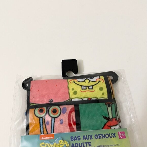 SpongeBob SquarePants Knee High Adult Novelty Socks 1 Pair - Picture 8 of 11